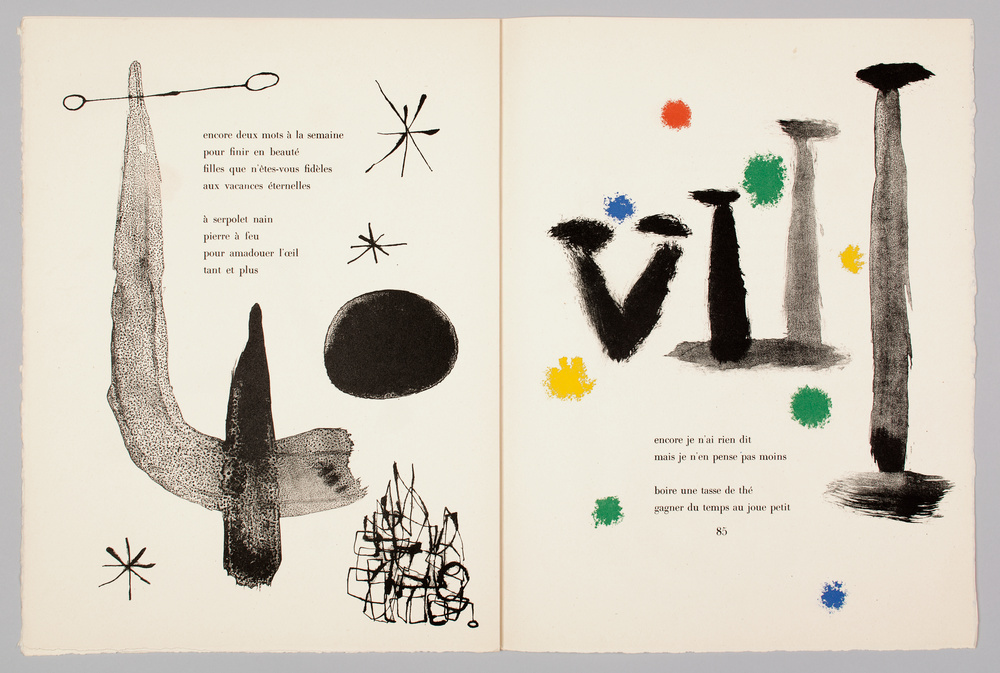 Parler Seul Tristan TZARA Samuel ROSENSTOCK Dit Joan MIR Mus e LaM