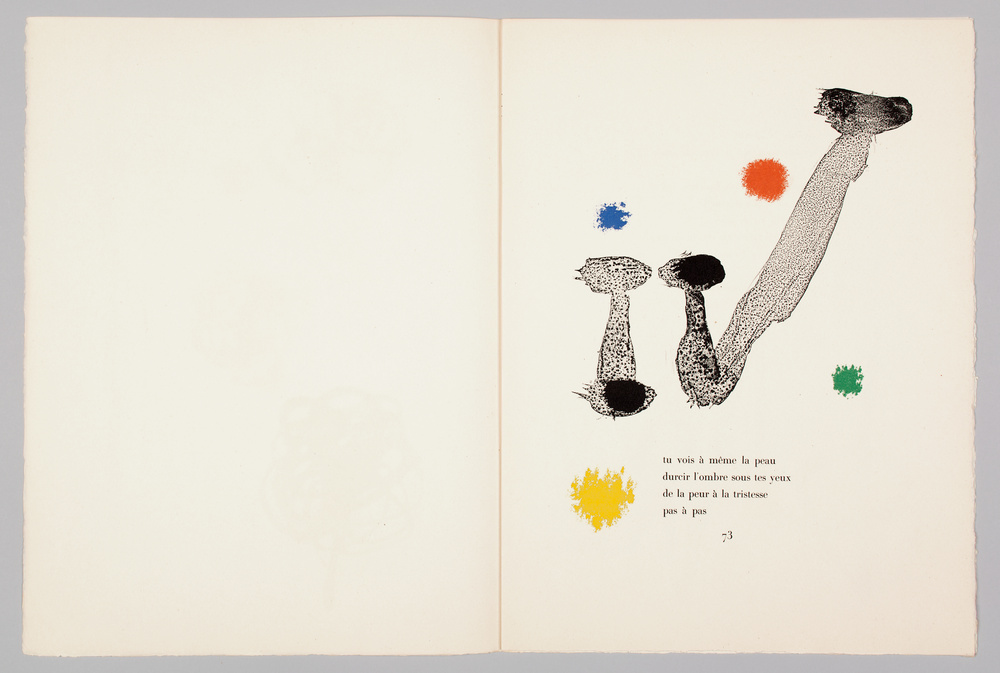 Parler Seul Tristan TZARA Samuel ROSENSTOCK Dit Joan MIR Mus e LaM