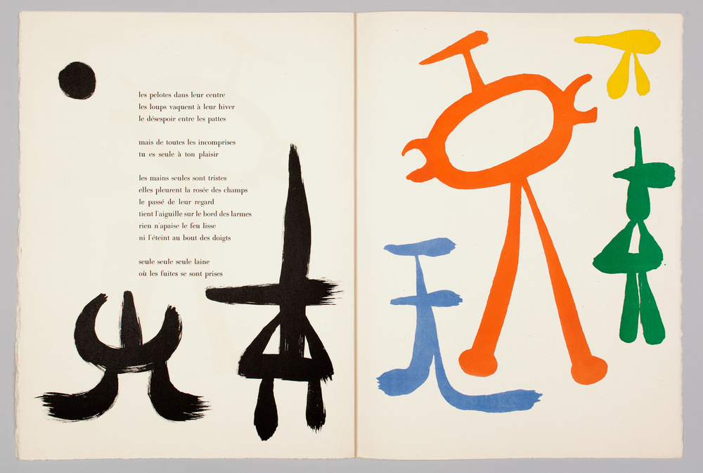 Parler Seul Tristan TZARA Samuel ROSENSTOCK Dit Joan MIR Mus e LaM