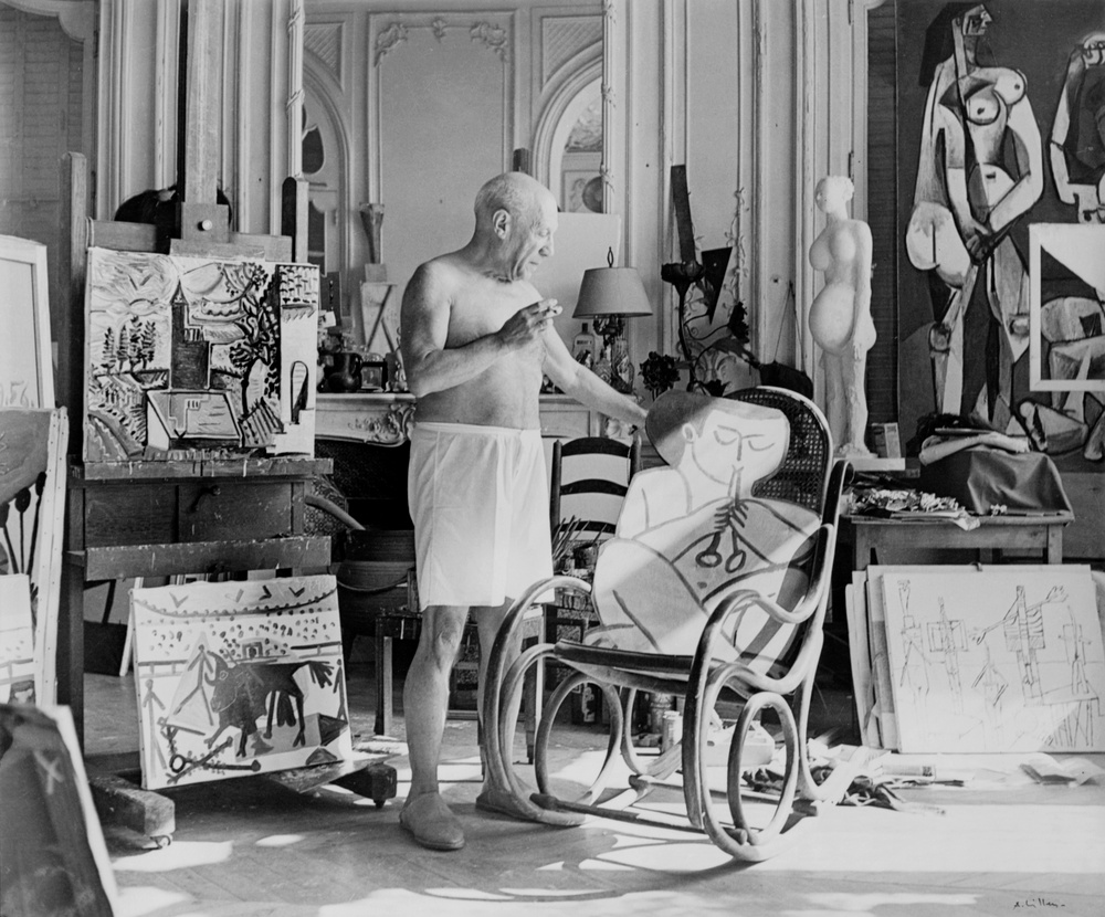 Picasso, La Californie, Cannes | André VILLERS .1930, Beaucourt (Territoire de Belfort, France) - 2016, Le Luc (Var, France)