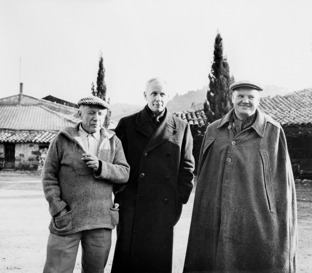 Picasso, Aragon, Thorez | André VILLERS .1930, Beaucourt (Territoire de Belfort, France) - 2016, Le Luc (Var, France)
