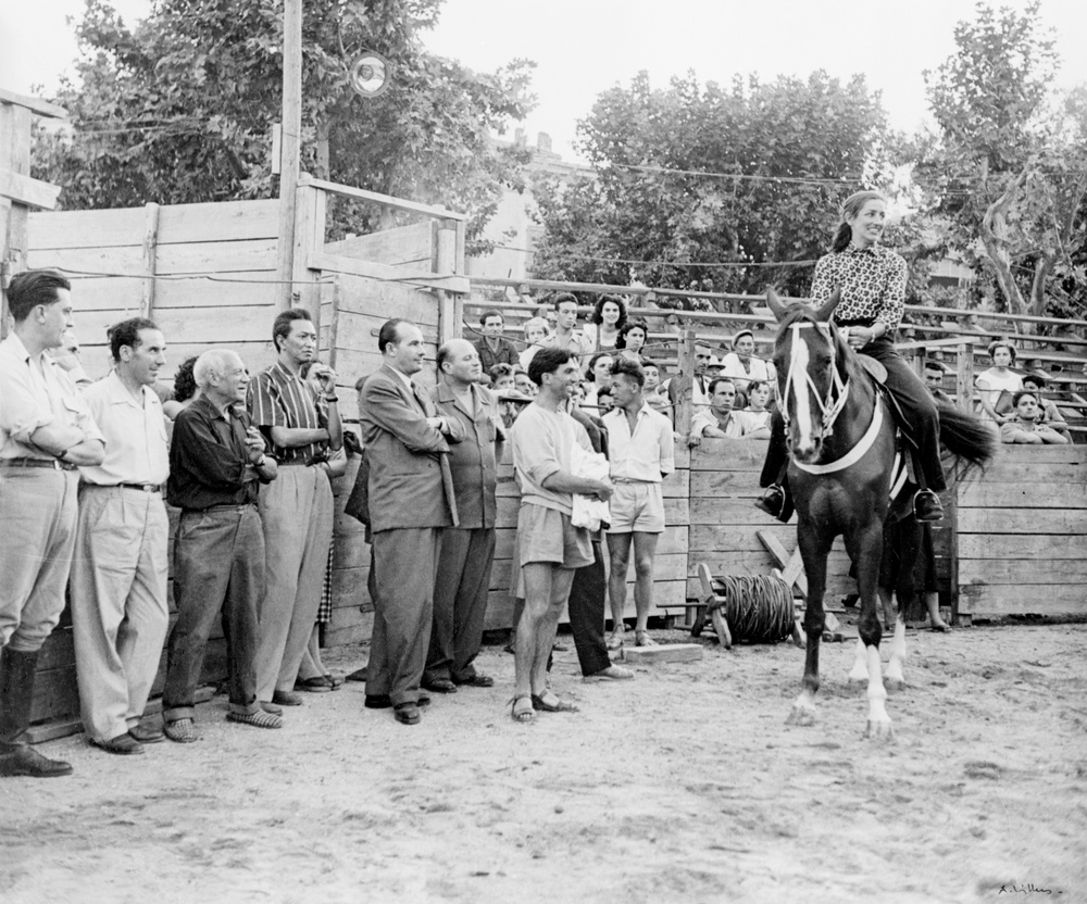 Picasso, Lame, Villoloto (neveu de Picasso), Daix, Françoise Gillot | André VILLERS .1930, Beaucourt (Territoire de Belfort, France) - 2016, Le Luc (Var, France)