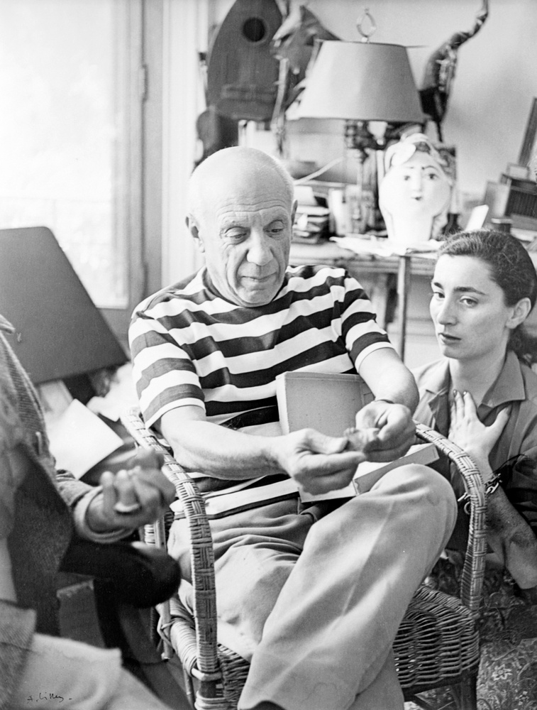 Picasso et Jacqueline, Cannes 1961 | André VILLERS .1930, Beaucourt (Territoire de Belfort, France) - 2016, Le Luc (Var, France)