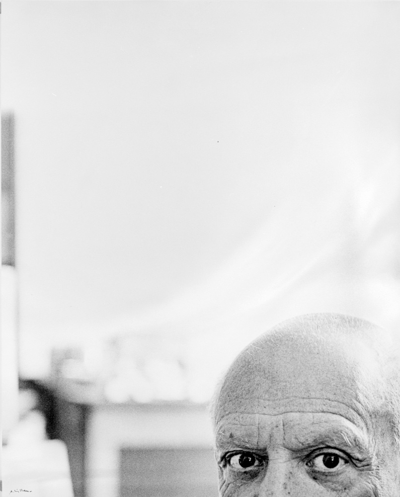 Les yeux de Picasso, Cannes 1955 | André VILLERS .1930, Beaucourt (Territoire de Belfort, France) - 2016, Le Luc (Var, France)