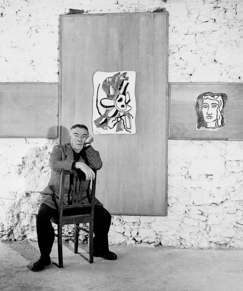 Fernand Léger, Biot 1954 | André VILLERS .1930, Beaucourt (Territoire de Belfort, France) - 2016, Le Luc (Var, France)