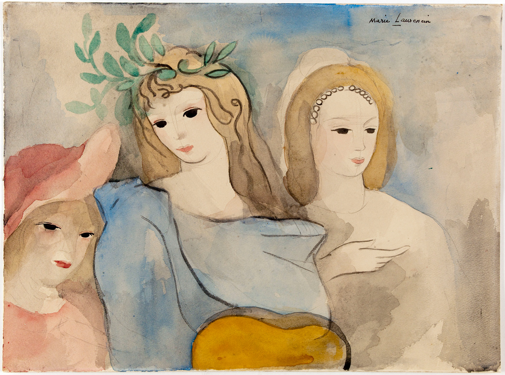 Marie LAURENCIN - Trois jeunes filles | Musée d'Art Moderne de la