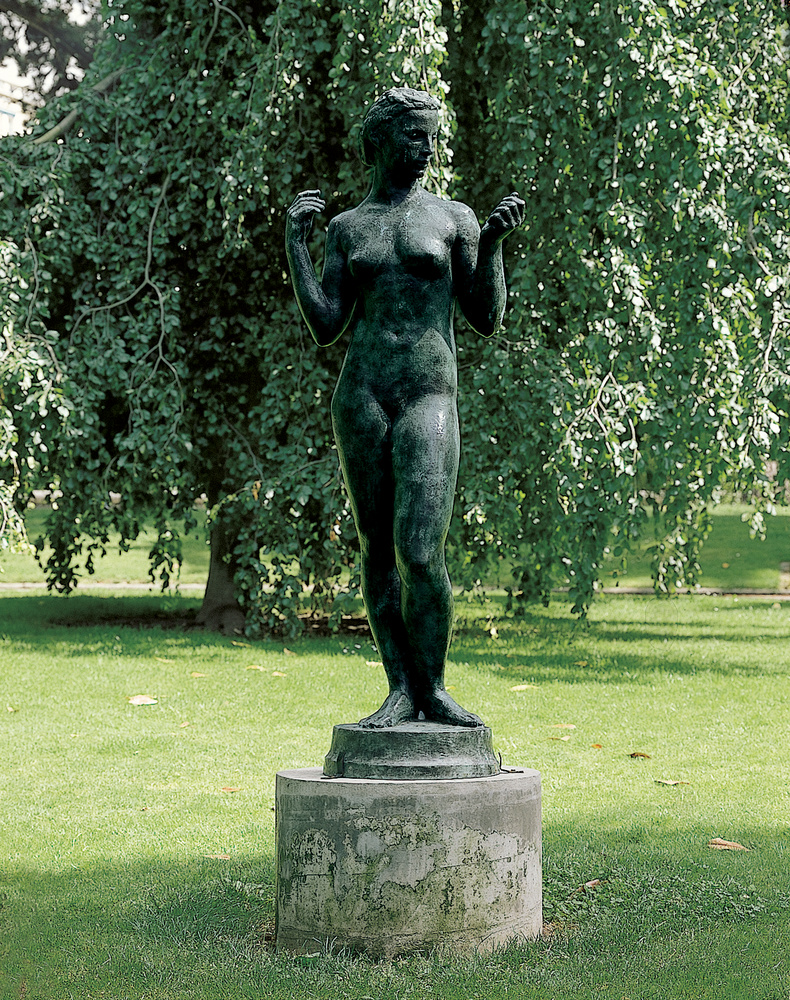 Robert WLÉRICK - Femme nue debout, Rolande | Musée de Grenoble