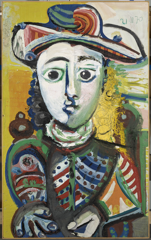 Pablo PICASSO - Jeune fille assise | Musée national Picasso - Paris