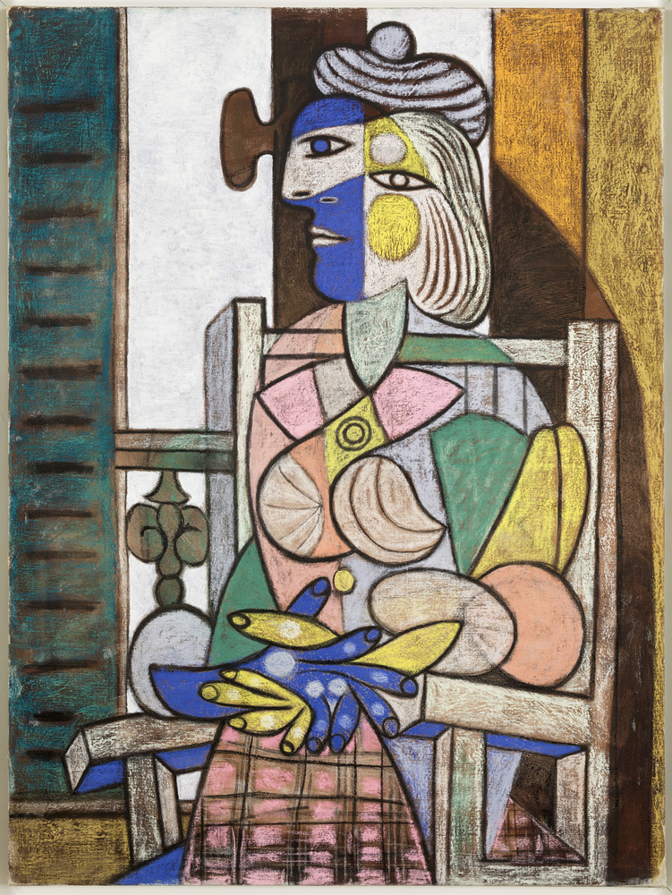 Pablo PICASSO - Femme assise devant la fenêtre | Musée national