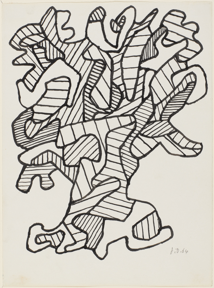 Jean Dubuffet、Arbre Le Circonvole、希少画集画｜ホビー・楽器・アート