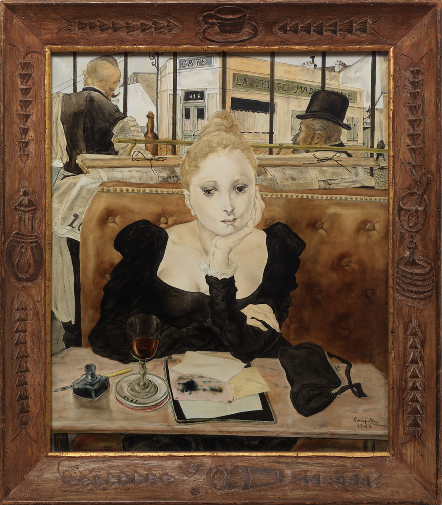 Léonard FOUJITA (Tsuguharu FOUJITA, dit) - Au café | Musée