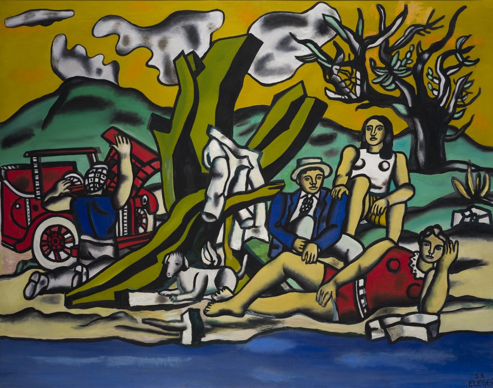 Fernand LÉGER - La Partie de campagne | Musée d'art moderne et