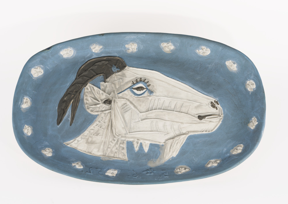 Pablo PICASSO - Plat long à la chèvre | Musée d'art moderne