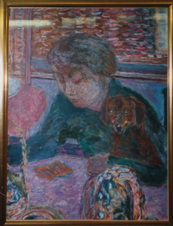Pierre BONNARD - Femme au chien | Centre national des arts plastiques