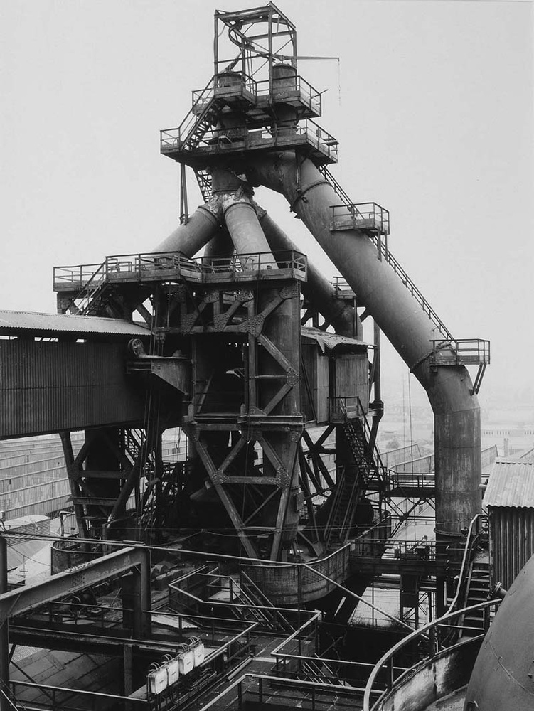 Bernd et Hilla BECHER - Hauts fourneaux, Seraing, Liège, Belgique