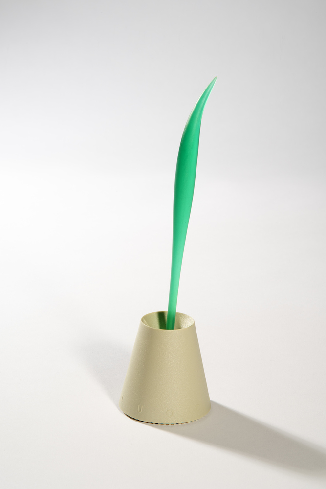 Ensemble Brosse à Dents Et Support Philippe Starck Pour Fluocaril - Vert, Neuf, Fabriqué En France