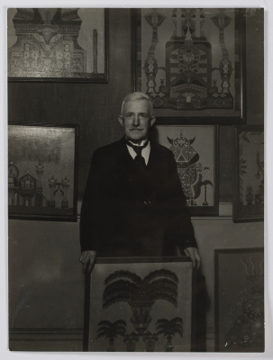 Fleury Joseph Crépin à l’exposition de l’Union spirite française, galerie Lefranc, Paris
