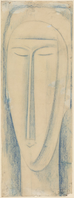 Etude de tête pour une sculpture