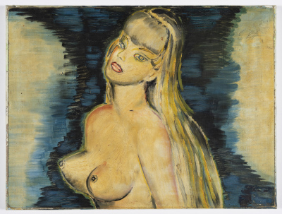 Buste de femme aux seins en pomme