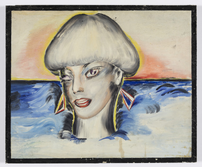La femme au clin d'oeil