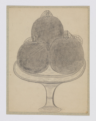 Fruits sur une coupe