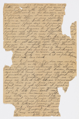 Lettre à Monsieur le Directeur