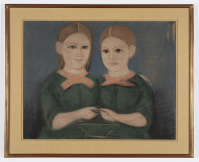 Portrait de deux enfants