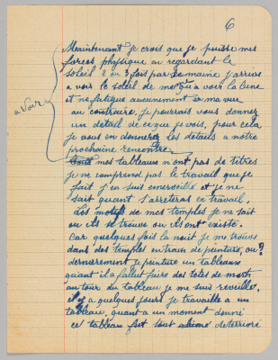 Lettre de Fleury Joseph Crépin à André Breton