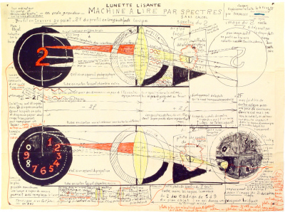 Lunette lisante. Machine à lire par spectres.